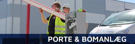 Bomanlæg og automatiske porte