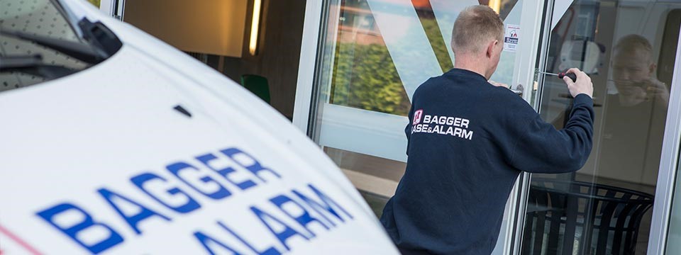 Elektronisk sikring af yderdør