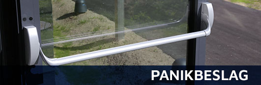 Panikbeslag og flugtveje regler