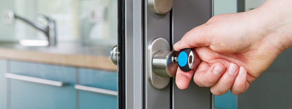 Elektronisk låsesystem hoveddør