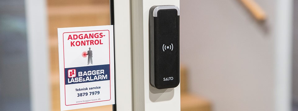 Salto System adgangskontrol kortlæser