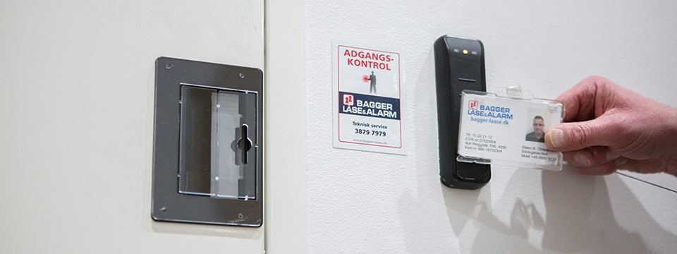 Adgangskontrolsystem erhverv