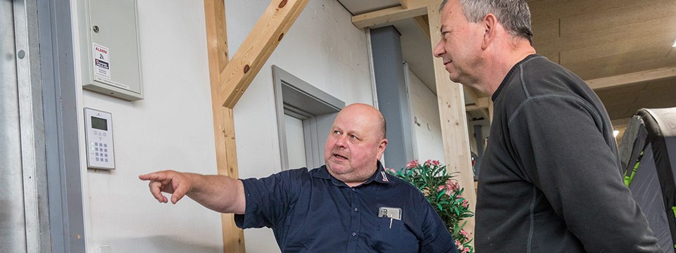 Tyverialarm til virksomhed