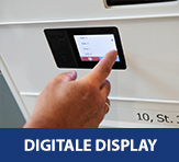 Postkasseanlæg med digitale display
