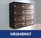 Postkasseanlæg væghængt