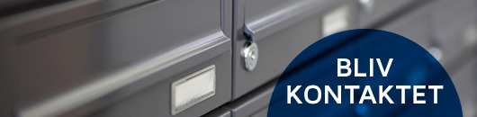 Indendørs og udendørs postkasseanlæg