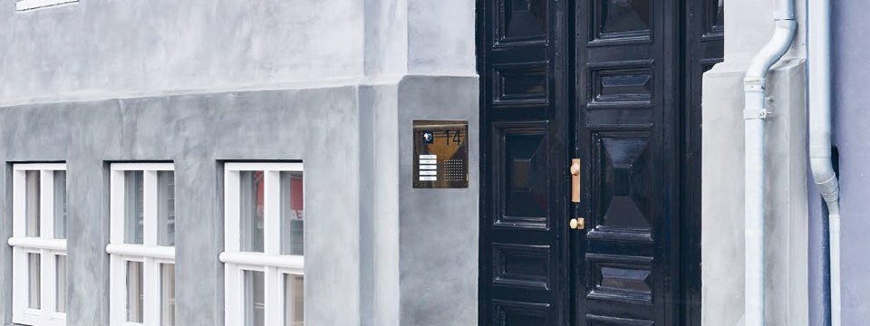 Trådløs dørtelefon med døråbner