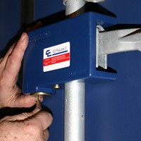 Godkendt containerlås