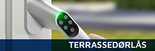 Terrassedørlås