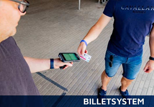 Gantner billetsystem