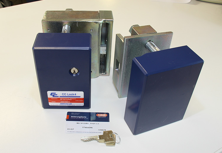 Servial CC containerlåse