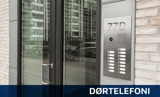 Dørtelefoni til lejligheder