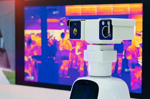 Temperatur overvågning med termisk videokamera