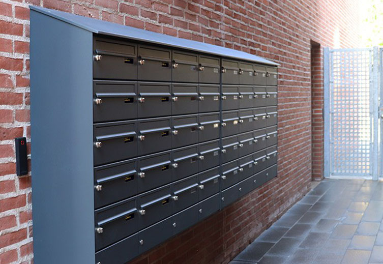 Postkasse til opgange