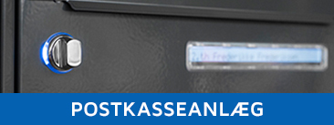 Scantron postkasseanlæg