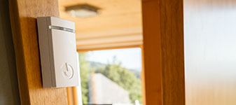 Privat alarm med åbningskontakt sensor