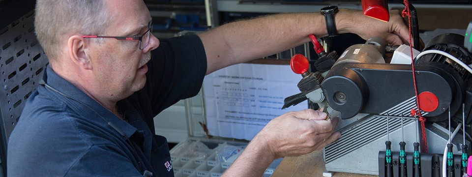 Oplukning af dør akut