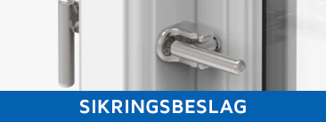 Sikringsbeslag til døre og vinduer