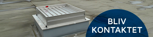 Brandventilationsanlæg på tag