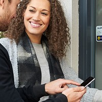 Elektronisk dørlås med kode