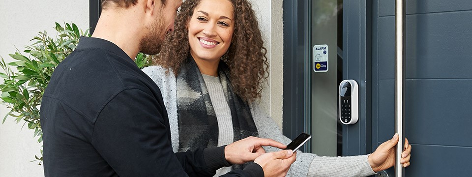 Elektronisk dørlås med kode