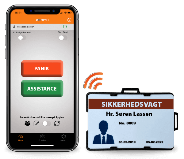 Zonith Overfaldsalarm