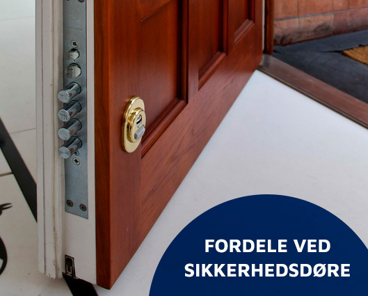 Sikkerhedsdør erhverv og lejligheder