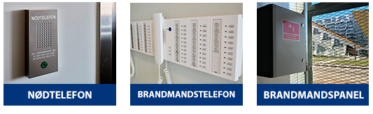 Scantron brandkommunikation til dørtelefonanlæg
